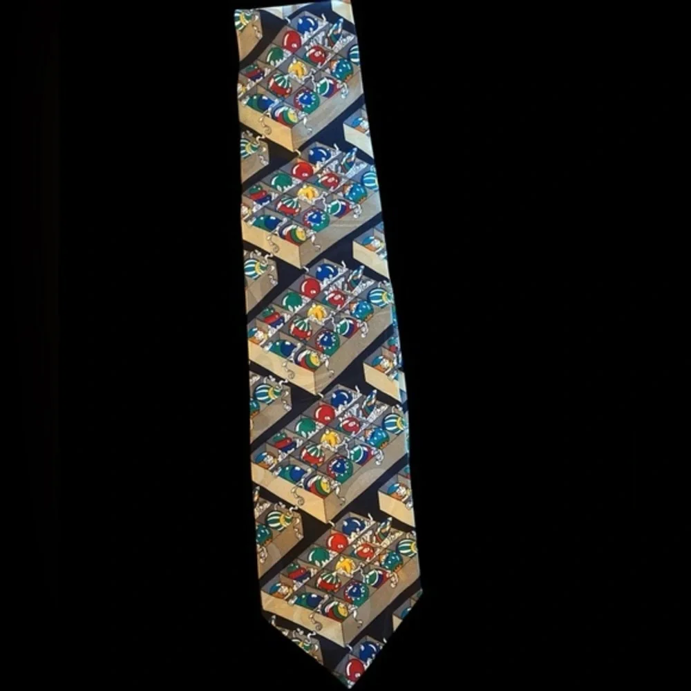 Festive Christmas Ornaments Men's Tie